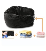 وسادة سفر قابلة للتعبئة، مصممة خصيصًا لتوفير الراح...