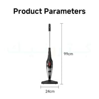 مكنسة كهربائية محمولة 2 في 1 خفيفة الوزن وقوية مع...