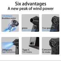 منفاخ هواء صغير 4 سرعات