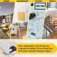 سدادات الباب، سدادة باب DMG مع منبه أمان 120 ديسيب...