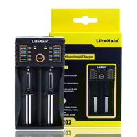 شاحن بطارية ذكي Lii-402 من ليتوكالا رباعي وثنائي