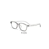 نظارة طبية للأطفال إطار بلاستيك شفاف مستطيل، عدسات...