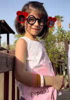 نظارة مزدوجة للأطفال Cinderella-2 عدسة دائرية إطار...