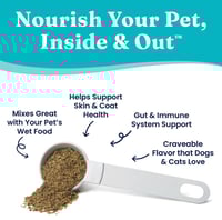 مكمل غذائي للقطط والكلاب من شركة solid gold