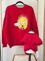 Bart Simpson Sweater(red)