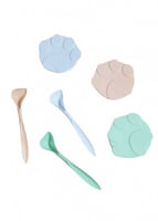 غطاء تخزين الطعام مع ملعقة