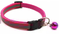 طوق للحيوانات الأليفة عاكس مع جرس