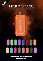 فيلك 7000 سحبة 50 نيكوتين VEIIK MICKO SPACE 7000 P...