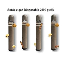 Sonic cigar سحبة سيجارة سونيك 2000 شفطة 50 نيكوتين...