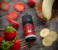 نكهة كابتن فروت موز و فراوله cabtptain fruit