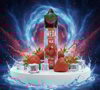 ميقا فراوله ايس Mega Strawberry Ice 60ml 3mg