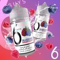 توت مشكل 6GUYS BLUEBERRY RASPBERRY 20MG