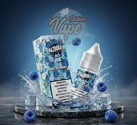 نكهة بازوكا توت ازرق ايس bazooka blue raspberry