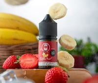 نكهة كابتن فروت موز و فراوله بارد cabtptain fruit