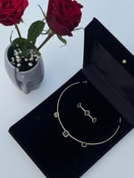 طقم نسائي شكل فان كليف 2قطع مميز