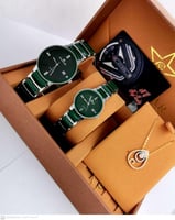 طقم ساعات رجالي نسائي راقي ب