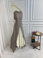 فستان:سي واي على تطريز كمبيوتر