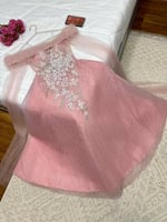 فستان سهره وردي