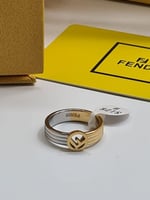 خاتم فندي هاي كولاتي بالونين الذهبي والمكس