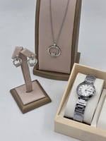 ساعات كارتير النسائية مع حلق وسلسال