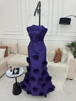 فــســتان سهره أنيق الاصلي الخامه/ ميكادو ورود