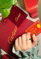 خاتم كارتير مع الملحقات الاصليه