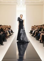 فستان كريب استرتش