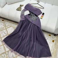 فستان سهرة بنفسجي