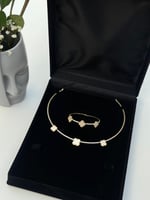 طقم نسائي شكل فان كليف 2قطع مميز