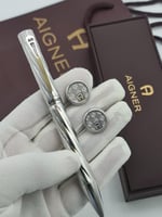 طقم رجالي من اقنر قلم وكبك