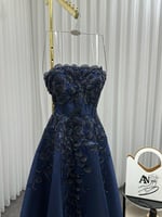 فستان سـهرة ميكادو تطريز خرز راقي