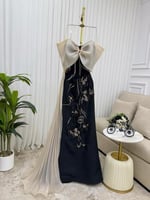 فستان سهره خام باربي مع جازار