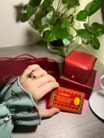 خاتم كارتير مع الملحقات الاصليه