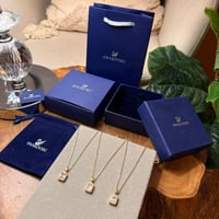 سلسال عنق نسائي سوار فسكي