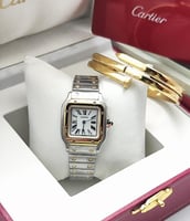 ساعات كارتير مربع يابنتي مع السوارة ضد الماء مقاس...