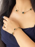 طقم نسائي شكل فان كليف 2قطع مميز