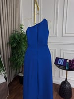 فستان لكرا أزرق