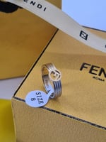 خاتم فندي هاي كولاتي بالونين الذهبي والمكس