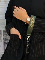 تعليقة مفاتيح جلد انيييقة