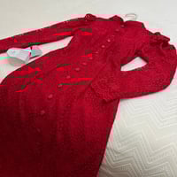 فستان خامه دانتيل