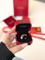 خاتم نسائي انيق خاتم مع زركون كارتير