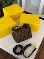 The belt is black