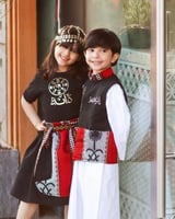 عرض يوم التأسيس تنورة مع تيشرت بناتي.