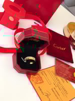 خاتم نسائي انيق خاتم مع زركون كارتير