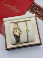 عرض ___خاص طقم__ نسائي جديد من ماركات كاريتر ساعه...