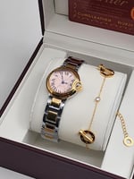 ساعات كارتير النسائيه (بالون ) مع اسواره كارتير اس...