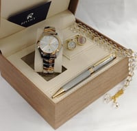 طقم رجالي ⚡ ساعه ستيل صب. تصميم الرولكس