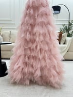 فستان الخامه تل الأصلي و تطريز يدوي