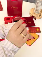 خاتم نسائي انيق خاتم مع زركون كارتير