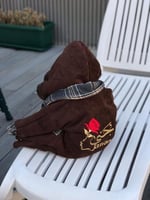 فروه شتوي مزينه بالكاروهات. ▪️تطريز الاسم حسب الطل...